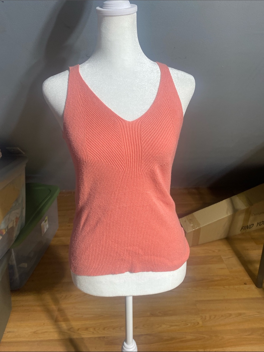 Express Coral Tank Top